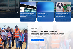 Portfolio Project Aerocivil Home