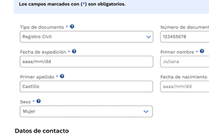 Portfolio Project Minsalud Affiliation